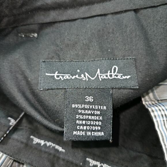 Travis Mathew Men's Plaid Golf Shorts Chino Casual Quick Dry Size 36 Pockets - Picture 7 of 7